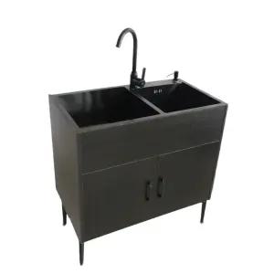 스텐 싱크대 싱크볼 라비앙 싱글 스테인레스 멀티 교체 대형 씽크대 소형 사무실 백조씽크