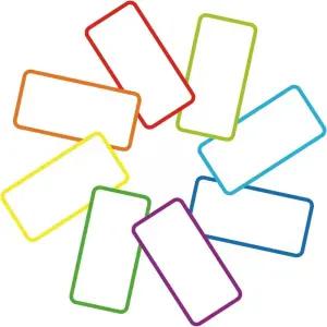 자석 네임택 24개 세트 단어 화이트 보드 자석네임택 네임택자석 자석명찰 자석네임표 명찰자석