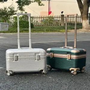 승무원캐리어 기내용캐리어 위로열리는 가로형 여행용 카메라가방 둥근모서리형 파일럿 여는 하드