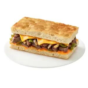 할리스 필리 치즈 스테이크 포카치아