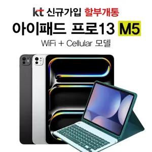 Apple 아이패드 프로 M5 8세대 13인치 1T KT 데이터무제한 요금제 신규가입