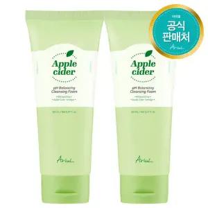 아리얼 애플사이다 피에이치 밸런싱 클렌징 폼 150ml 2개