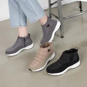 앵글스타일 패딩반 털안감 여자 여학생 성인 여성 겨울부츠