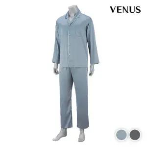 [비너스][출고가 95000원]실크필 솔리드 남성 파자마(SVPA4417M)