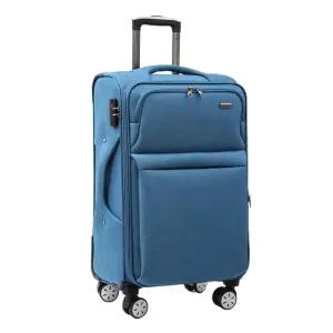 30인치 캐리어 화이트 가방 세트 출장용 블루 대형 튼튼한 금고형 하드 여행 화물용 수화물