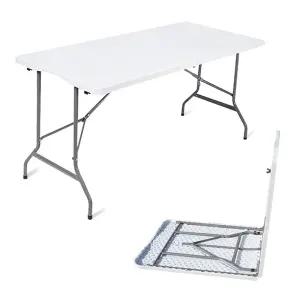 야외 1800 폴딩 브로몰딩테이블 캠핑용 행사용 플라스틱 접이식 탁자