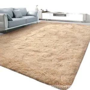 디아크몰 울 거실 카펫 테이블 담요 가정용 먼지 방지 미끄럼 바닥 매트 침대 옆