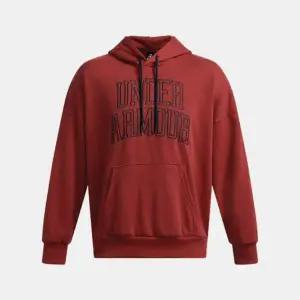 언더아머후드티 DQC 1386549-840 남성 UA 아이콘 헤비웨이트 테리 오버사이즈 후디