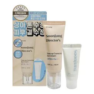에뛰드 순정 디렉터 톤업 수정 선크림 & 클렌저 기획 세트