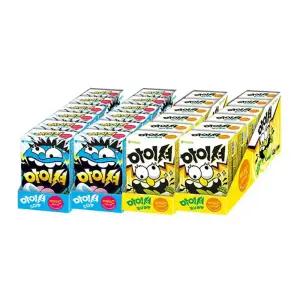 아이셔 츄잉캔디 소다맛 42g, 6입 + 청사과맛 42g, 6입 각2개(총 24입)