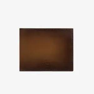 남성 스크리토 슬림 레더 지갑 카카오 MAKORE