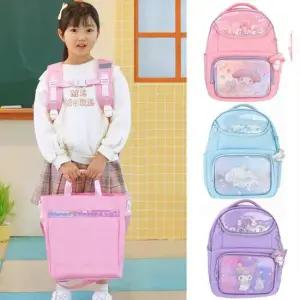 산리오 더블 포켓 책가방세트/신발주머니/여아/아동/초등학생/입학/선물