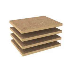 스크레쳐 고양이 종이 숨숨집 교체용 4P 리필 필로티 스크래칭놀이 놀이터 루어캣스크레쳐 고양이 장난감