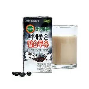 [베지밀] 뼈에좋은 칼슘두유 검은콩깨쌀 190ml*80팩