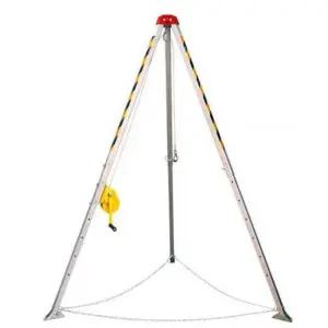 멘홀 작업용 삼각대 지지대 맨홀 구조용 윈치 인명 구조