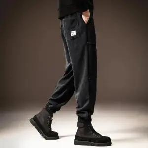 남성 데일리 트레이닝 바지 코듀로이 가을 겨울조거 스판 힛템