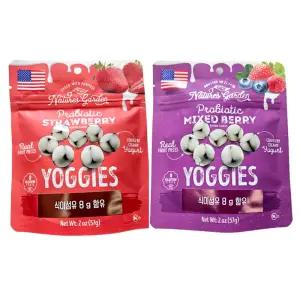 네이쳐스가든 요거트볼 요기스 스트로베리 믹스베리 아이들 간식 과자