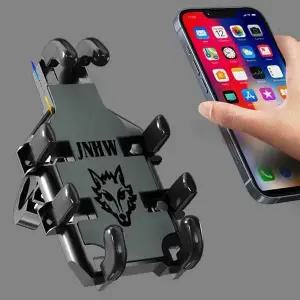 [하프클럽/]흔들림 없이 안전한 핸들바 백밀러 장착 휴대폰 홀더