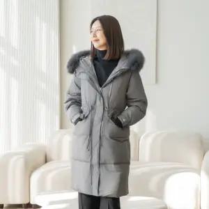 엄마옷 마담4060 패치스트링패딩점퍼 데일리 중년여성-ZJP2511037-