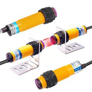 적외선 광전 스위치 E3F-5DN1-5L E3F-5DY1 3 선 NPN 정상 개방 24V