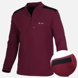 남성 기모 티셔츠 데일리 보온 폴라티 남성 플리스 티셔츠 겨울 아웃도어 스포츠 라운딩 골프 등산 이너