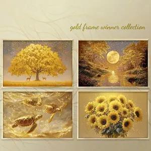 [골드트리프레임] 26년 황금 인테리어 [특대형] 골드위너 컬렉션 시즌4 신년 선물