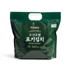 피코크 조선호텔 포기김치 4kg