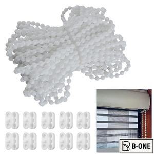 10M 롤러 블라인드 볼 체인 커튼 코드 플라스틱 풀 커넥터 비드 수직 로만 컨트롤