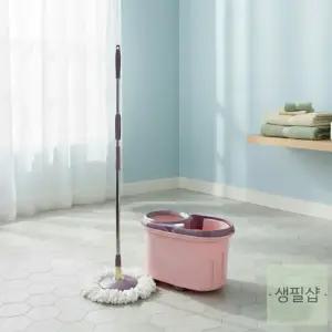 걸레 리필 회전 통돌이 탈수 밀대 스핀청소기