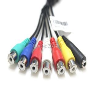 TV AV 컴포넌트 스테레오 어댑터 케이블 BN39-01900A 삼성 호환 4k LED UN110S9VF UN48JS9000F 용