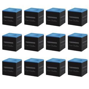 [미국배송] 타란더스 당구 큐 초크 12팩의 가정/대회용 당구대 테이블 액세서리(4가지 색상의 초크 사용 가능)