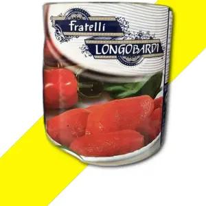 롱고바디 토마토홀 400g 토마토 소스 가공식품 통조림 캔 소스