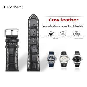 해밀턴 시계에 최적, 마스터  가죽 스트랩, 남성용 22mm.