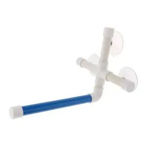 앵무새횟대 앵무새 잉꼬 흡입 컵 샤워 스탠드 휴대용 새 농어