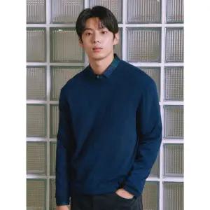 [롯데백화점]폴햄 남성 캐시블렌드 플레인 풀오버 니트 PHE4ER1010