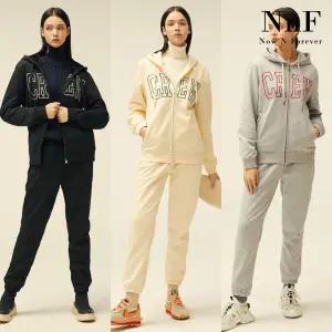 NnF 여성 기모 후드 집업 조거 팬츠 셋업 세트