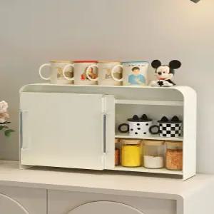 슬라이딩 메탈 양문형 일반형 주방 조미료 수납장