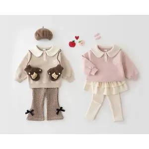 [베베르망] (아동)둥근카라기모맨투맨[티셔츠BFKK460A]