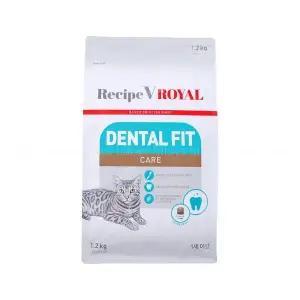 유한양행레시피브이 고양이 로얄 덴탈 핏 케어 기능성사료 구강 치석관리+헤어볼 1.2kg 1개