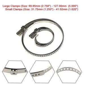 등속조인트 1020개 스틸 클램프 클립 드 CV 조인트 부트 키트 크림프