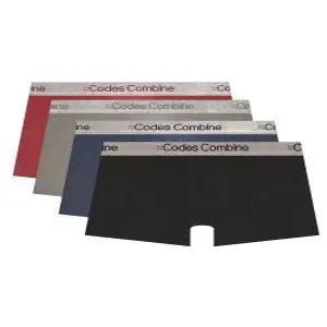 코데즈컴바인 codescombineinnerwear 딥무드 실버밴딩 드로즈 4PACK