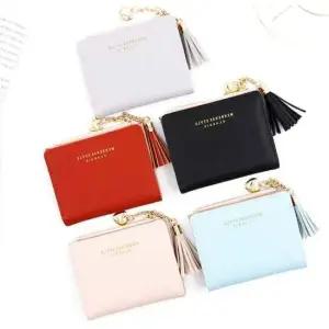 반지갑 태슬 지갑 키링