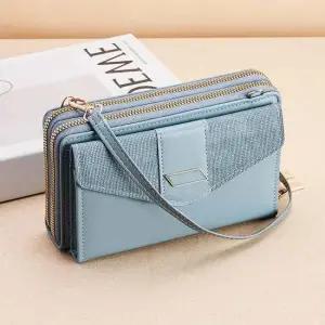 지퍼지갑 2단 장지갑 가방형