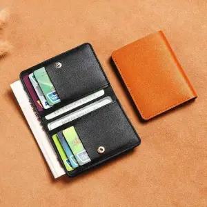 똑딱이 남녀공용 심플 반지갑 여성반지갑