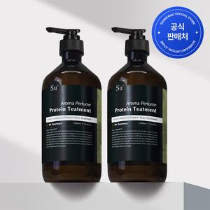 [원쁠원] 수오가닉 대용량 퍼퓸 단백질 트리트먼트 1000ml 12종 택2