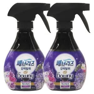페브리즈 다우니 섬유탈취제 미스티크향 370ml 2개