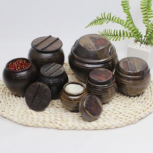 [박씨상방] 전통 옹기 소금 항아리 미니단지 장독 현관소금단지