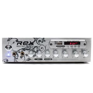 REX RX-202 카페/매장용 스테레오 미니앰프 2채널
