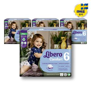리베로기저귀 컴포트 밴드형 6단계 42매x4팩