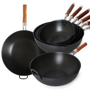 국산 경질웍 중식 후라이팬 26-42cm 볶음 웍팬 중화웍 대형 튀김팬 모음 업소용